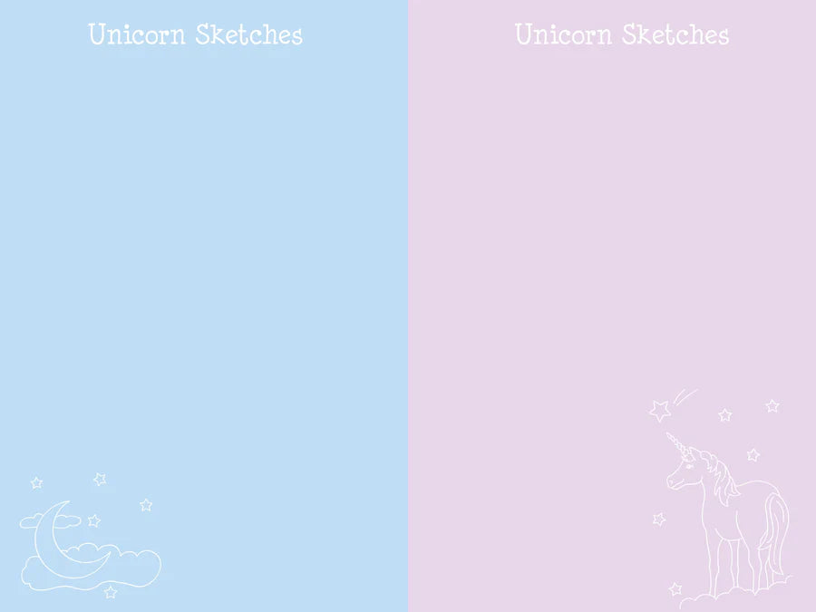 Book - Scratch & Sketch - Unicorn Adventure