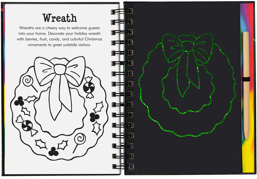 Book - Scratch & Sketch - Merry Christmas