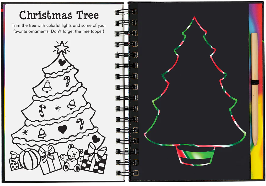 Book - Scratch & Sketch - Merry Christmas