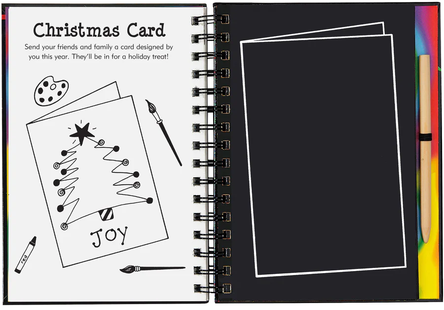 Book - Scratch & Sketch - Merry Christmas