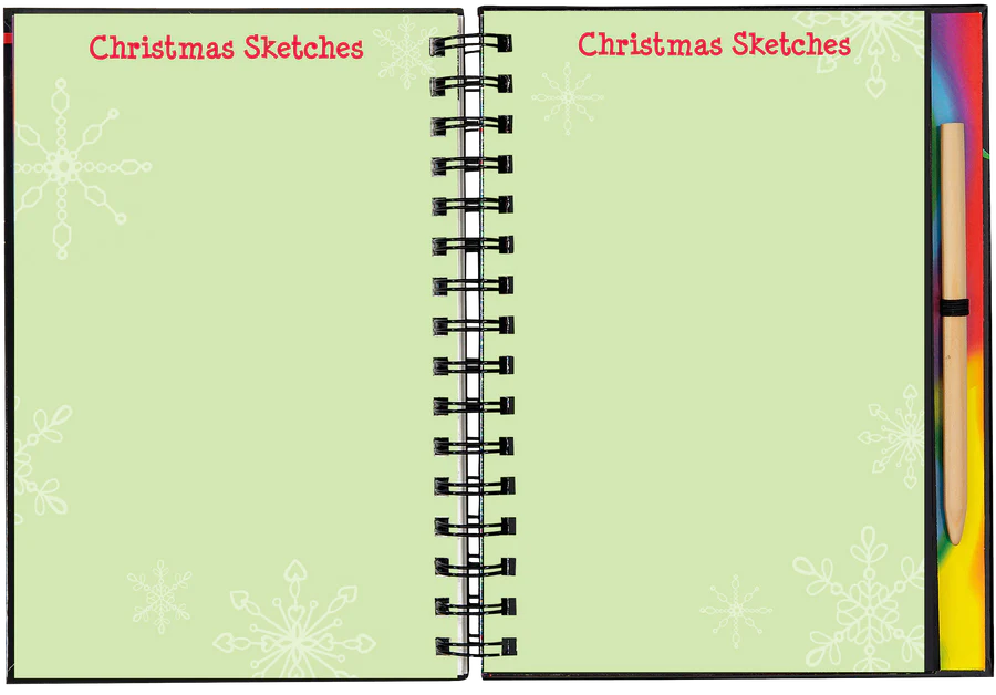 Book - Scratch & Sketch - Merry Christmas
