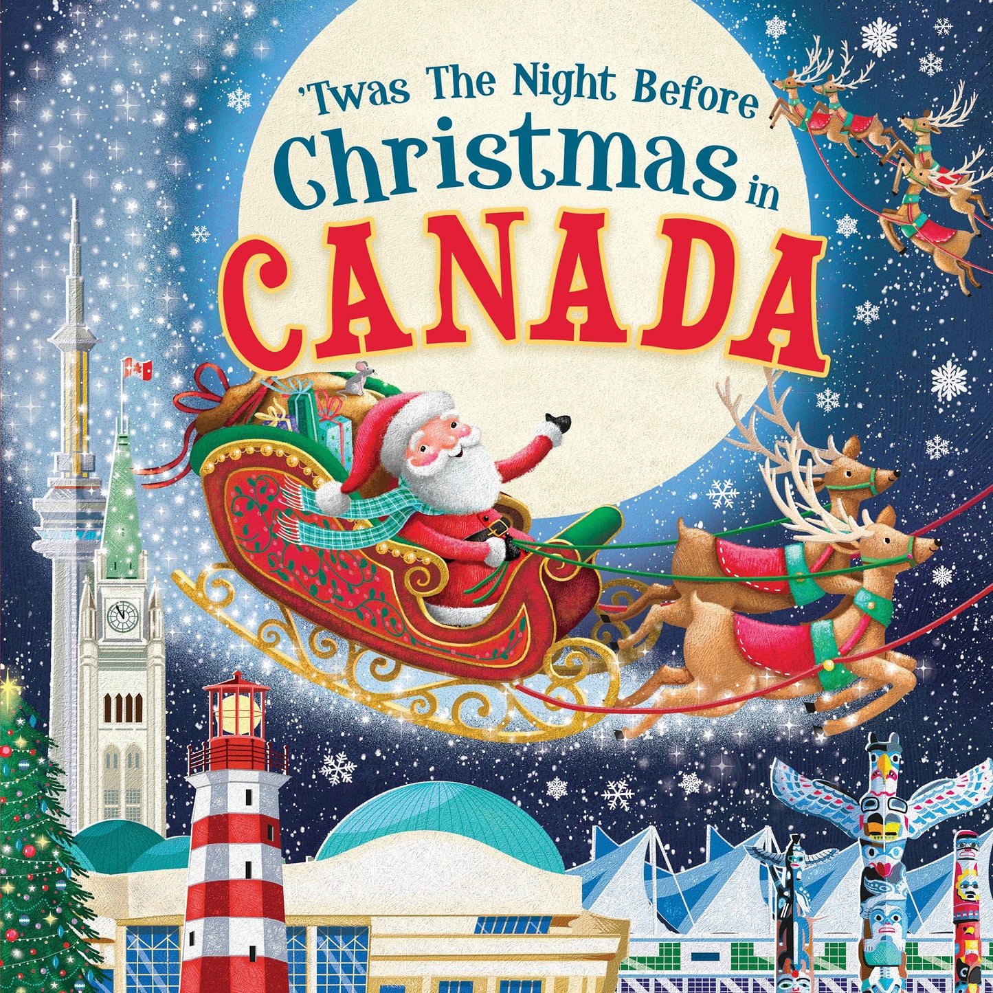 Book - 'Twas The Night Before Christmas in Canada