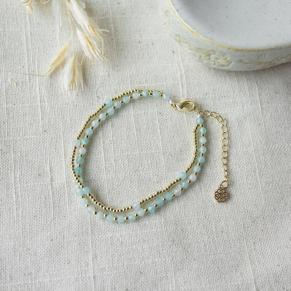 Bracelet - Brilliant Always - Gold Labradorite