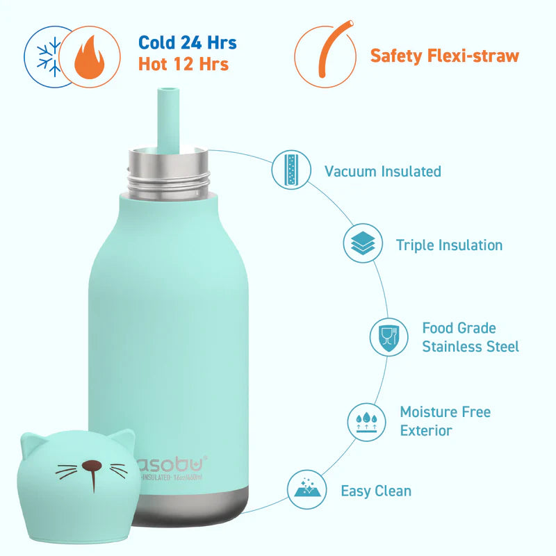 Asobu Bestie Bottle - Cat - 16oz