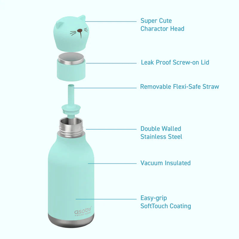 Asobu Bestie Bottle - Cat - 16oz