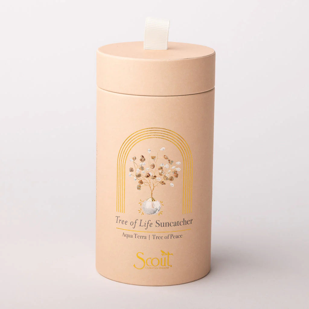 Suncatcher - Tree of Life - Aqua Terra Peace