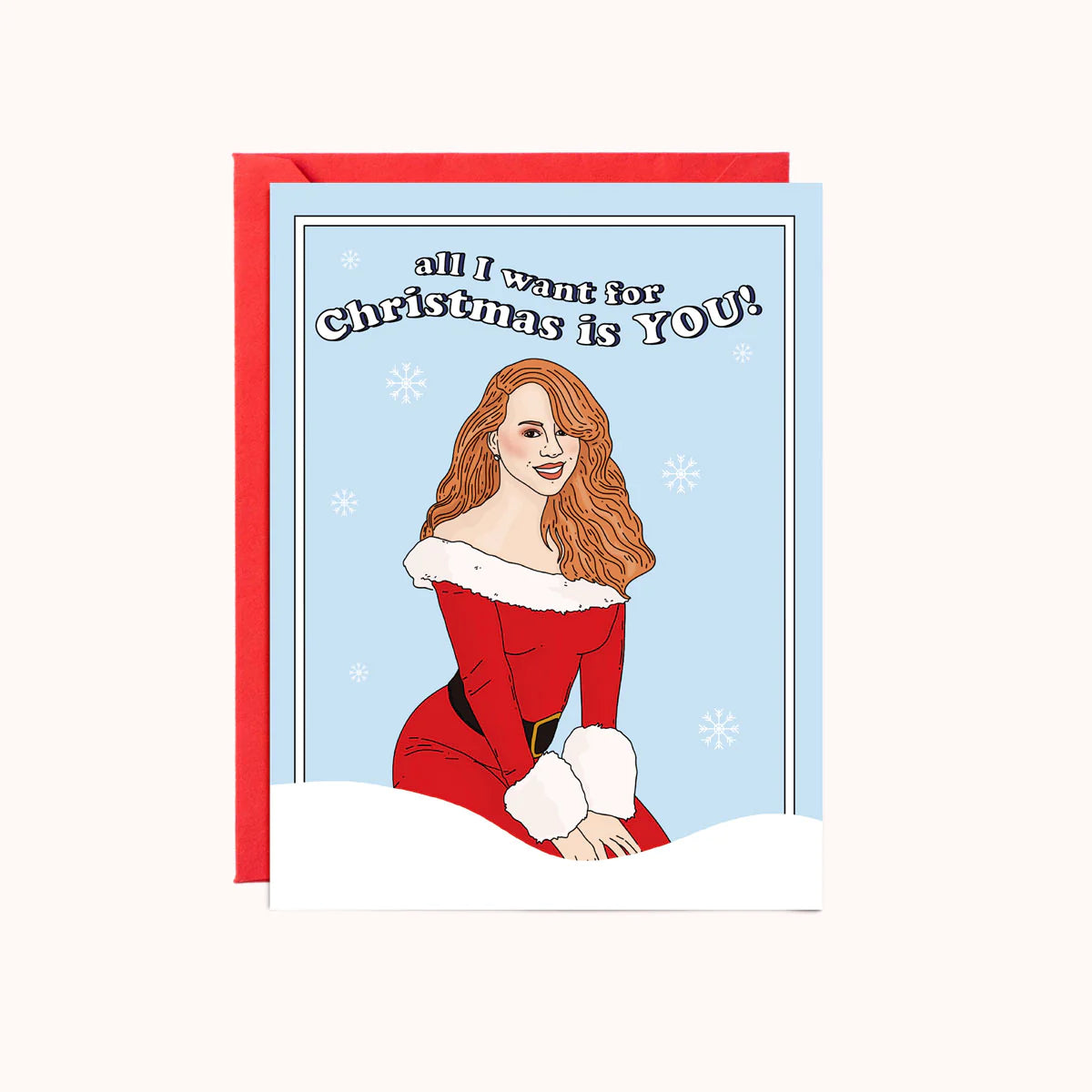 Card - Mariah Carey - All I Want
