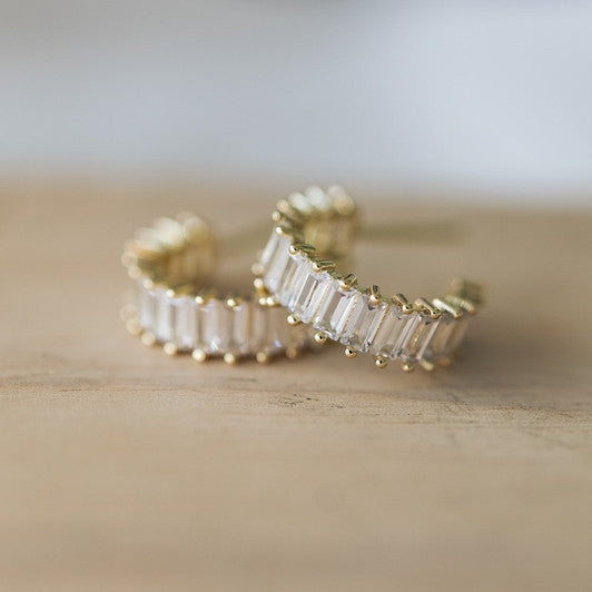 Hoop Earrings - Chara - Gold