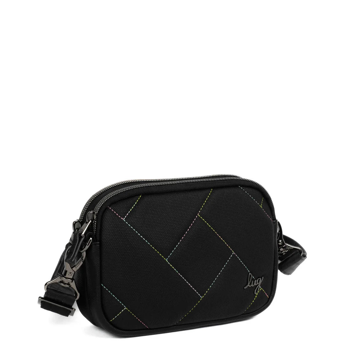 Lug - Coupe Matte Luxe VL Pouch - Black Icepop Stitch