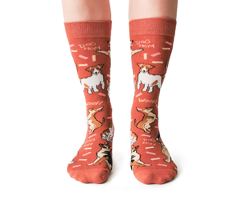 Socks - Small Crew - Dog Mom