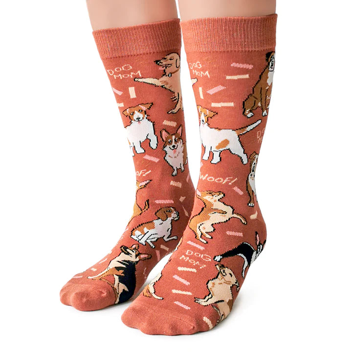 Socks - Small Crew - Dog Mom