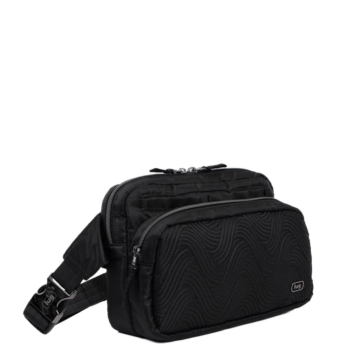 Lug - Double Back Belt Bag - Black