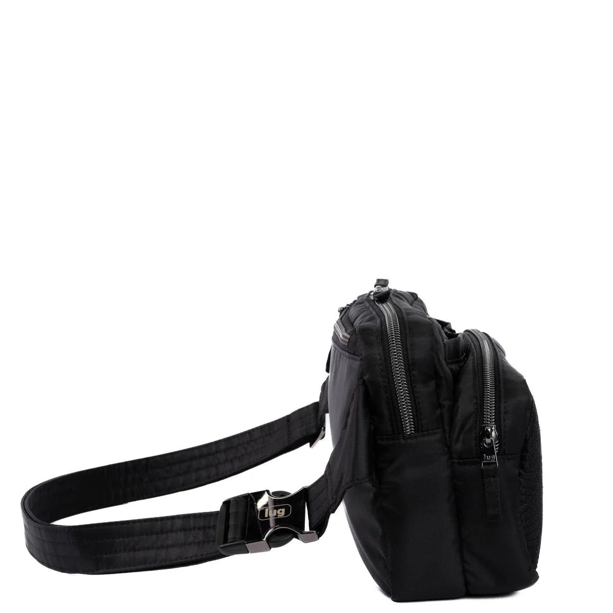 Lug - Double Back Belt Bag - Black