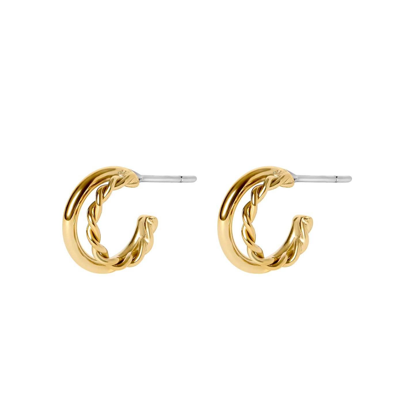 Huggie Earring - Adina - Gold