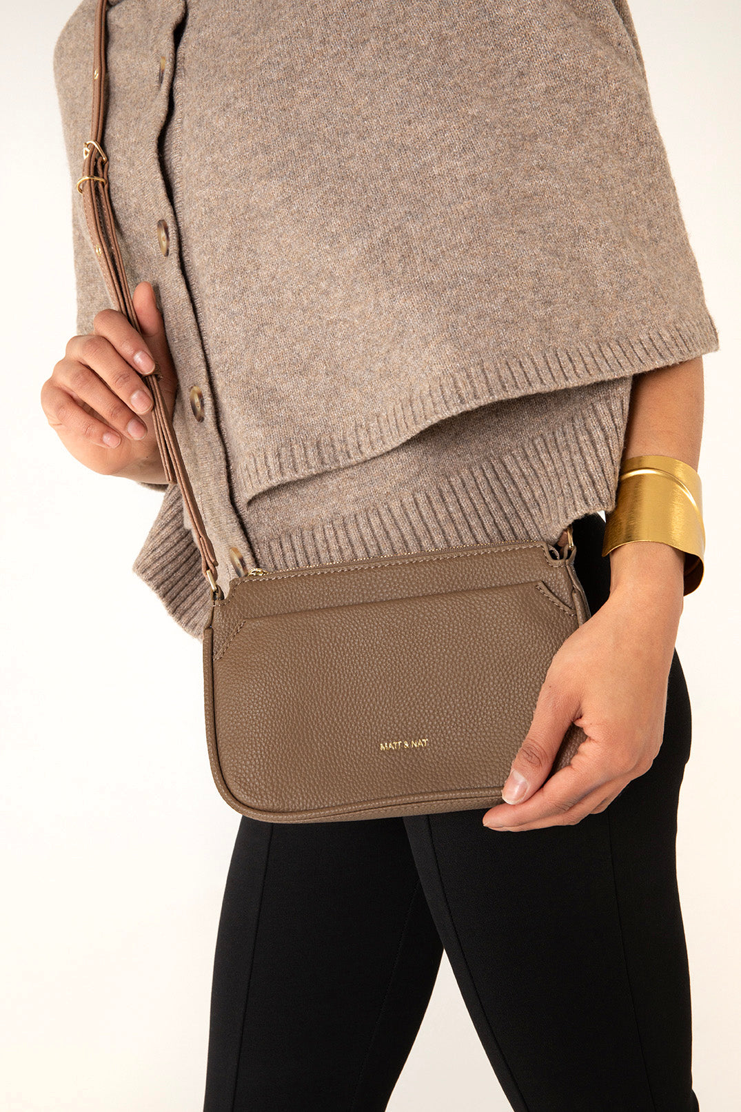 Matt & Nat - Ivy Crossbody Bag - Coal