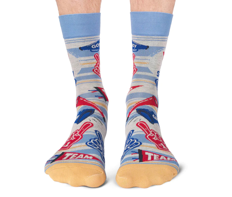 Socks - Large Crew - Yay Go Sports