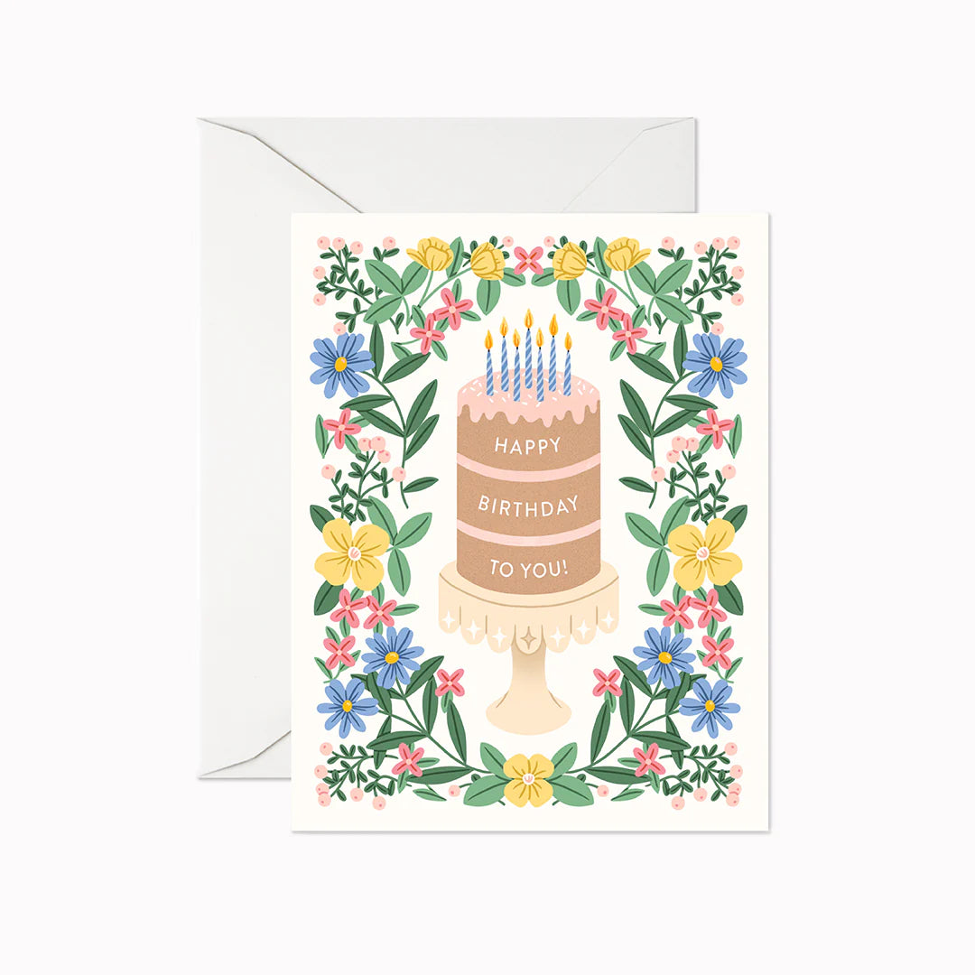 Card - Happy Birthday Cake
