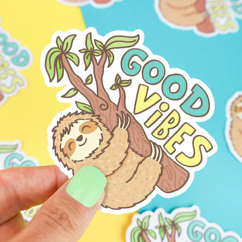Sticker - Good Vibes Sloth
