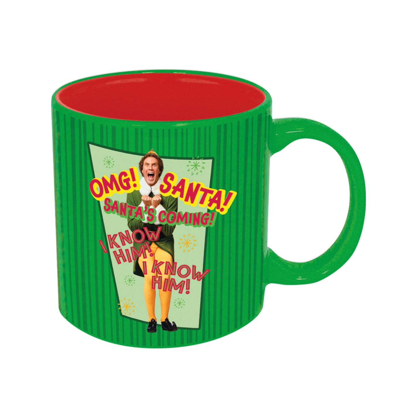 Mug - Elf - OMG! Santa! 18oz