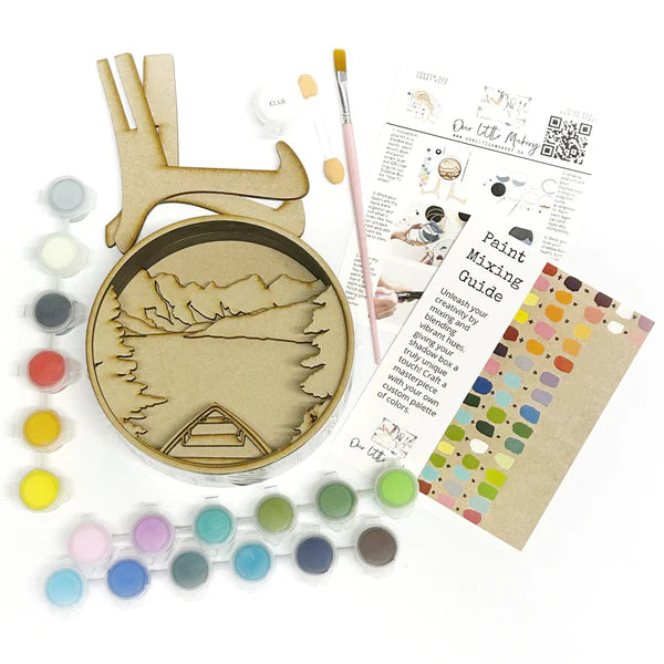 Shadow Box - Craft Kit - Peaceful Paddle