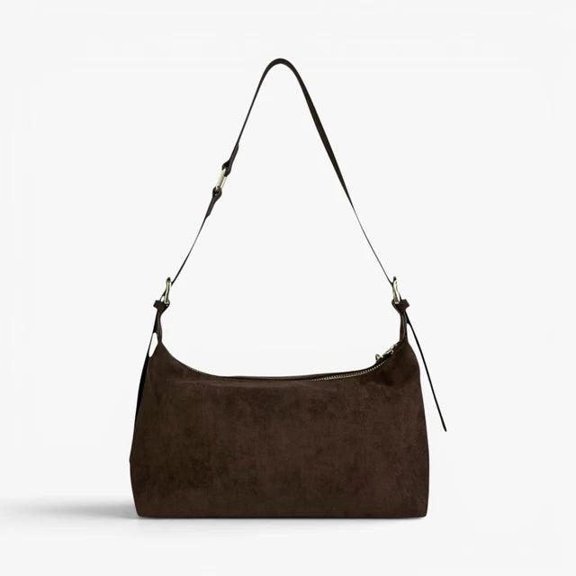 Skyla - Ivy - Suede Chocolate Brown