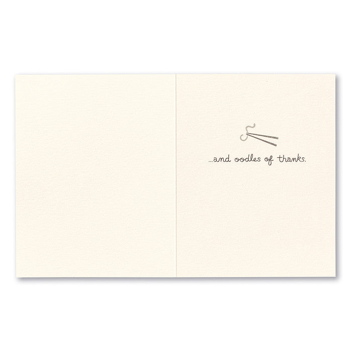 Card - Thank You - Heaps of Gratitude
