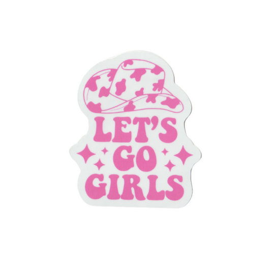 Sticker - Let's Go Girls