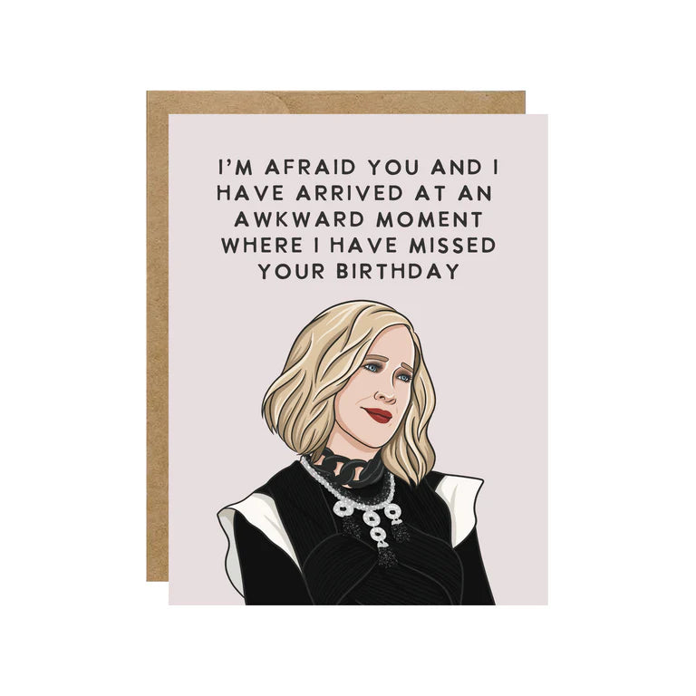 Card - Moira Rose - Awkward Moment