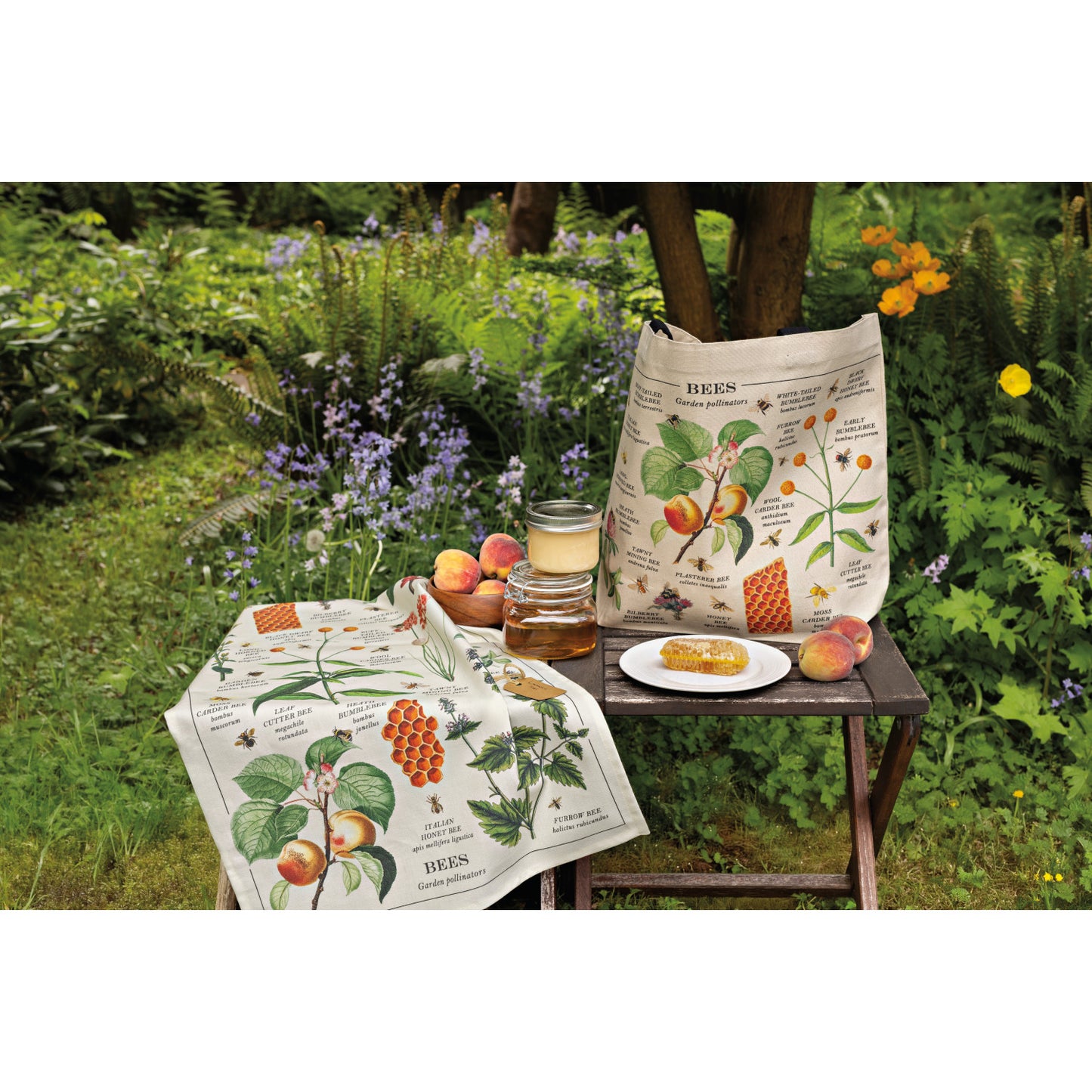 Dish Towel - Bee Varieties