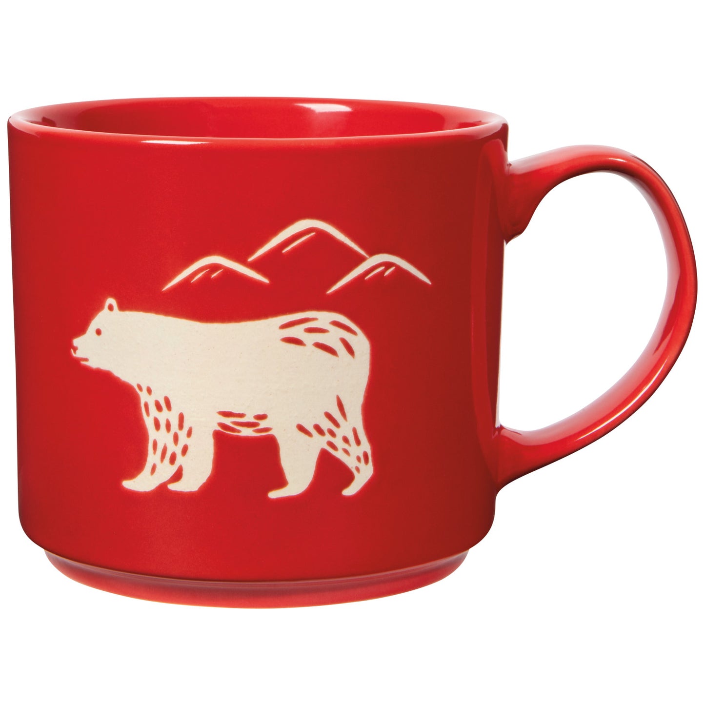 Mug - Red Bear - 16oz