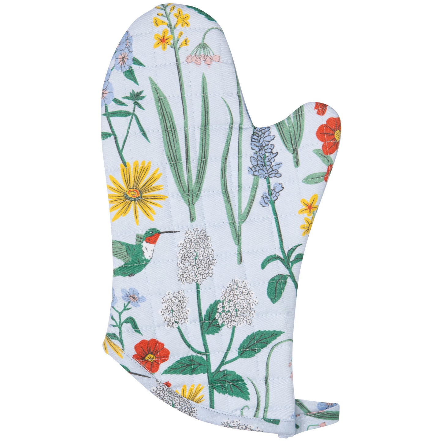 Oven Mitt - Hummingbird