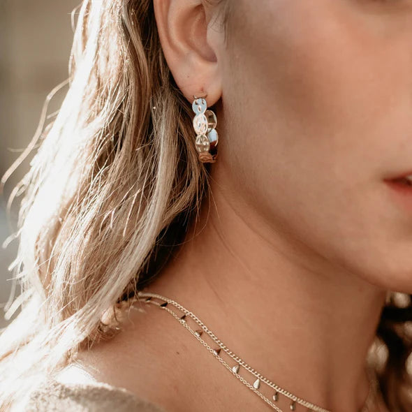 Hoop Earrings - Pippa - Gold