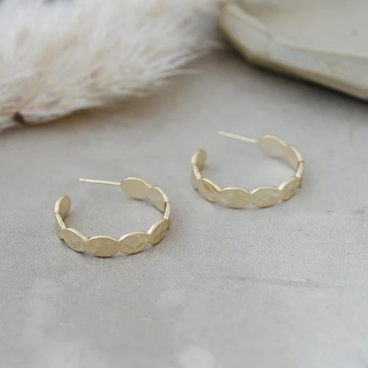 Hoop Earrings - Pippa - Gold