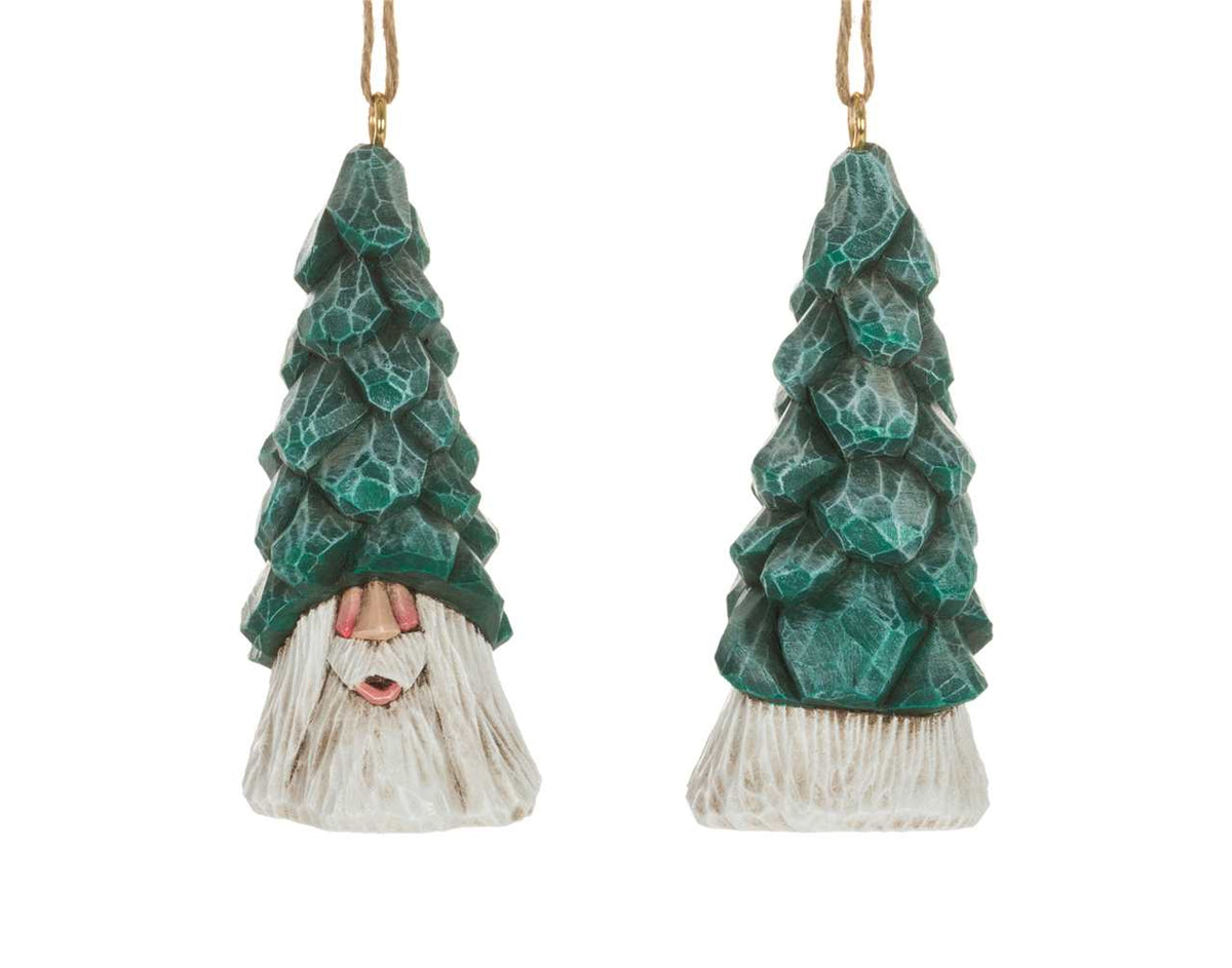 Ornament - Cottage Carvings - Pine Tree Hat