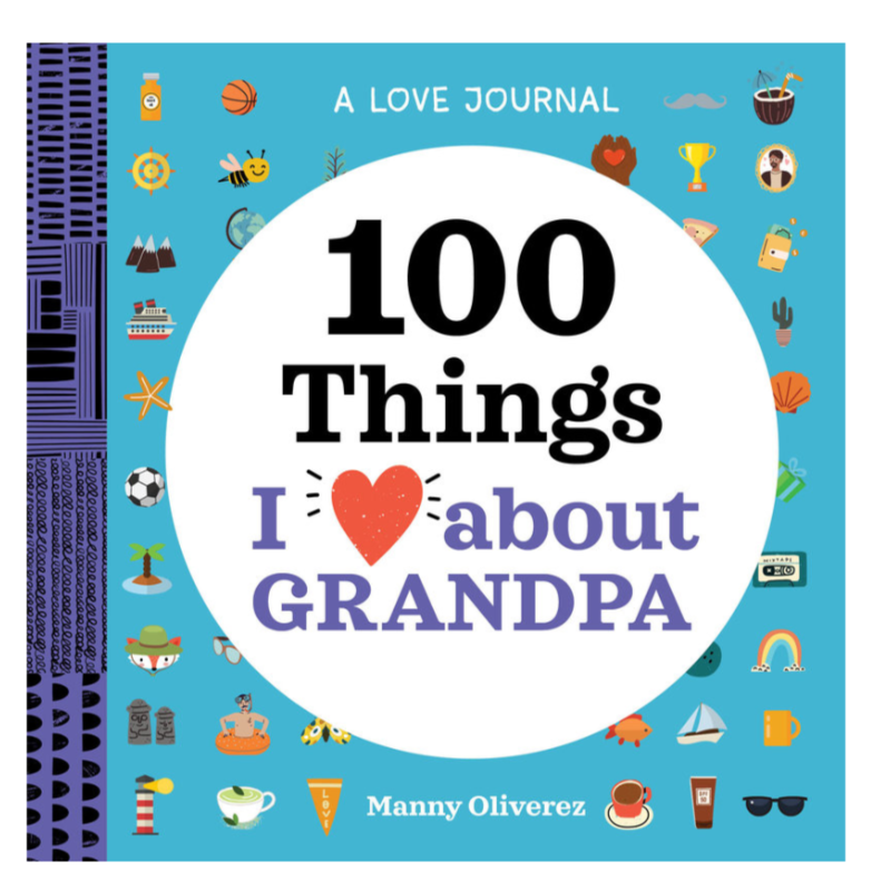Guided Journal - 100 Things I Love About Grandpa