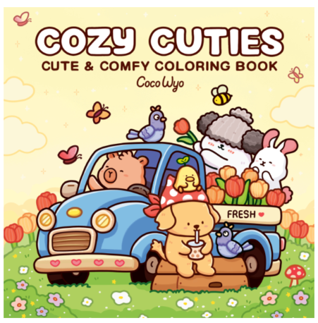 Colouring Book - Cozy Cuties