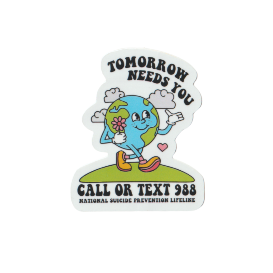 Sticker - Tomorrow Needs You 988