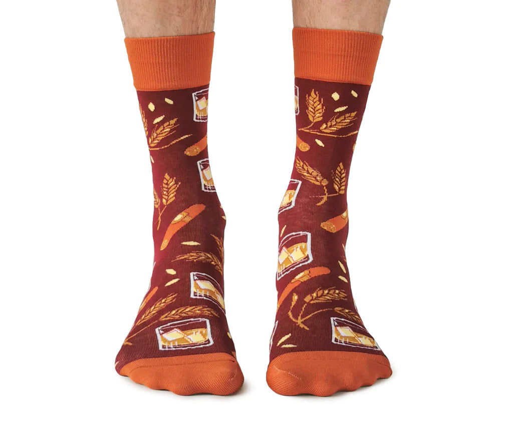 Socks - Large Crew - Whiskey Business