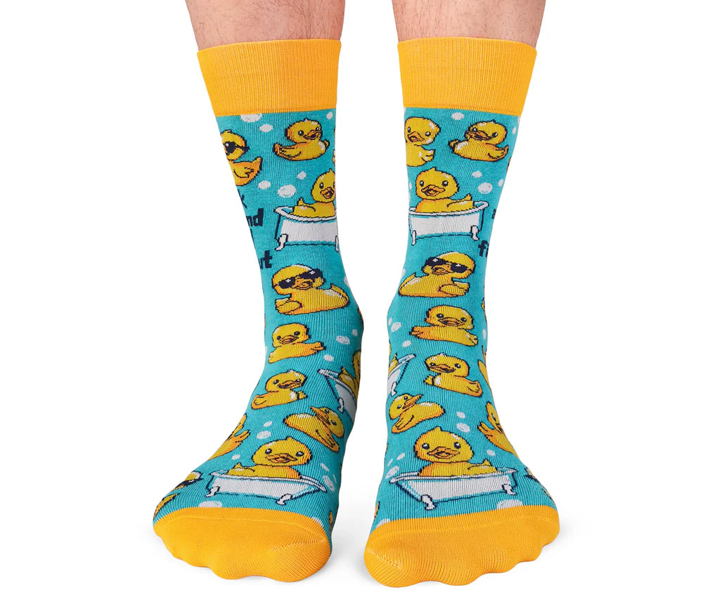 Socks - Large Crew - Duck Around