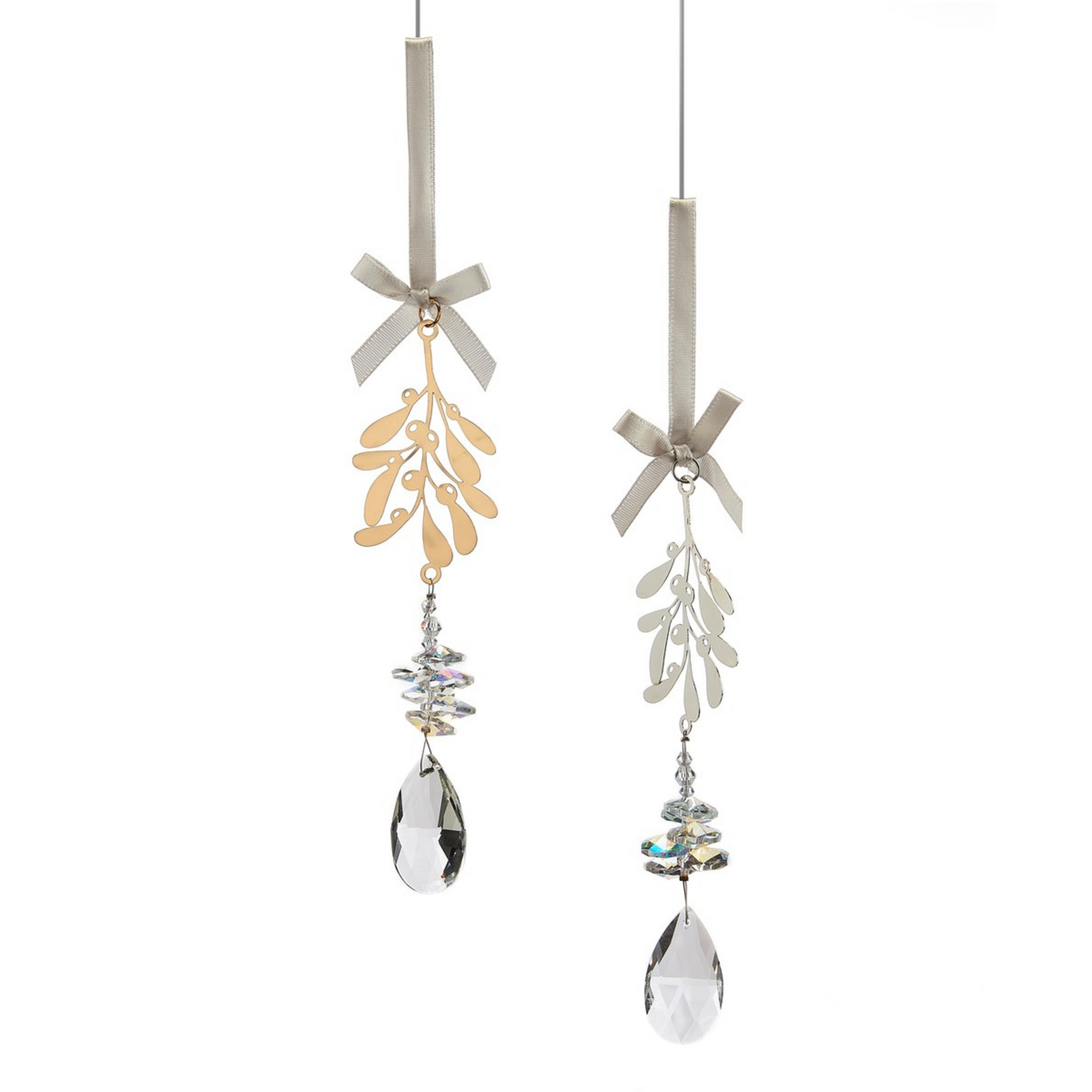 Ornament - Mistletoe - Crystal