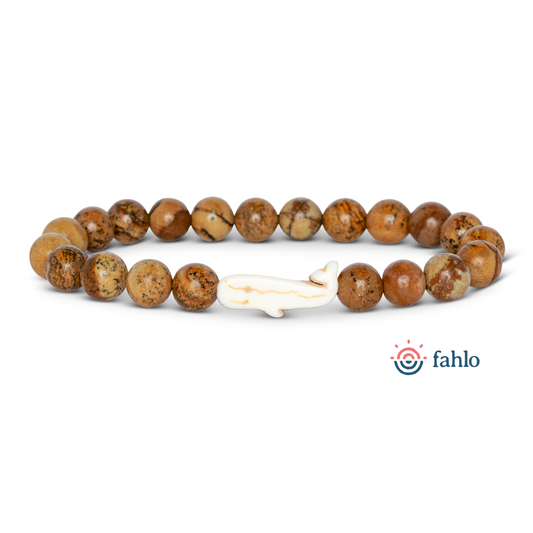 Animal Tracking Bracelet - Whale Wayfare - Dune