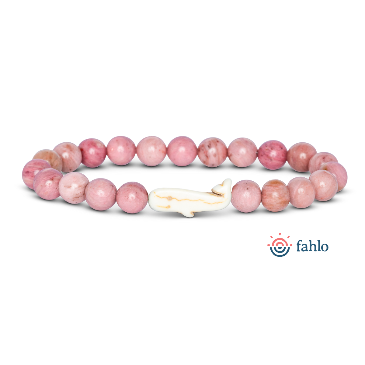 Animal Tracking Bracelet - Whale Wayfare - Pink Sands