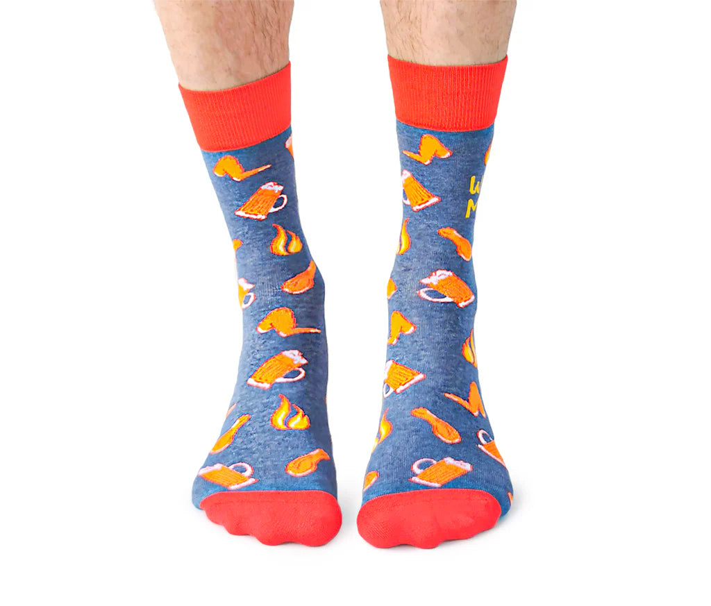 Socks - Large Crew - Wing Man