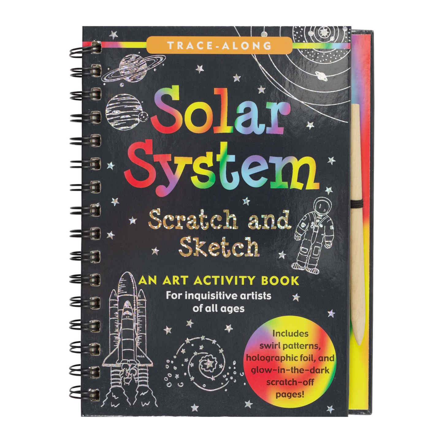 Book - Scratch & Sketch - Solar System