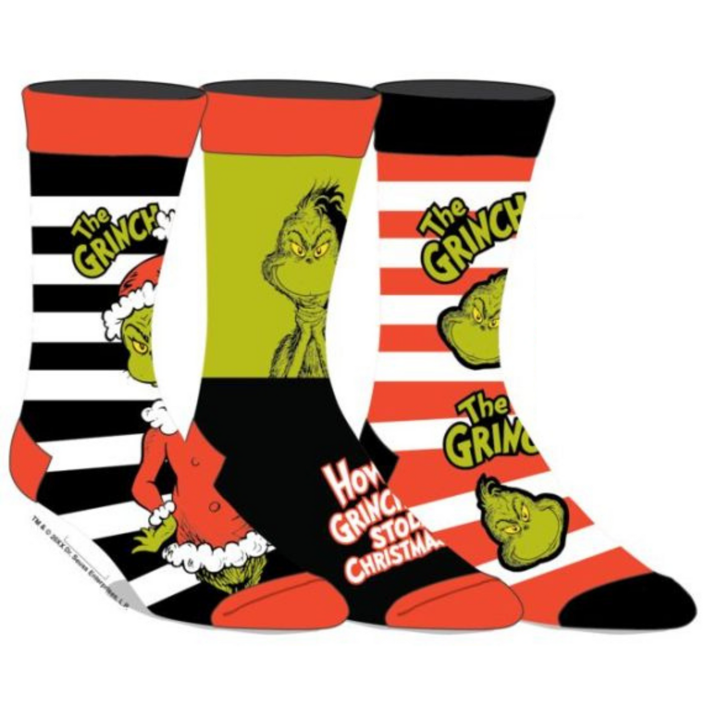 Socks - The Grinch - 3 Pack