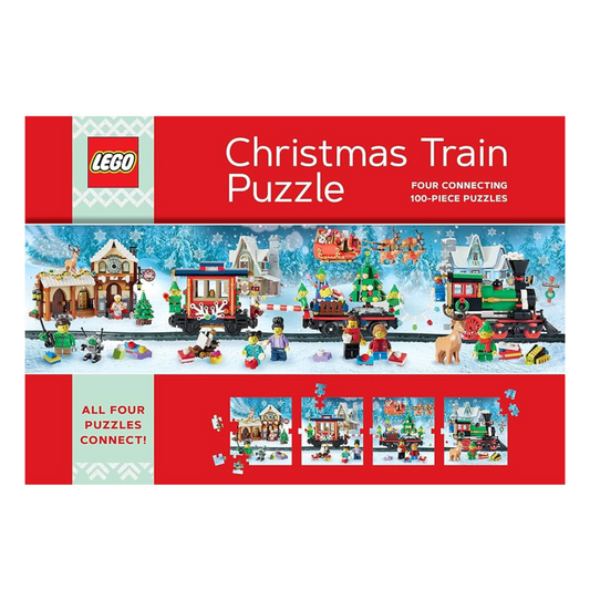 Puzzle - LEGO Christmas Train - Set of 4
