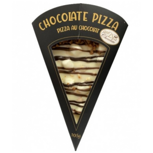 Chocolate Taffy Pizza Slice - White Chocolate - Buy 2 for $15