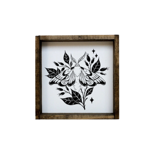 Sign - Moth & Branch