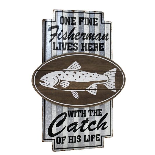 Sign - One Fine Fisherman