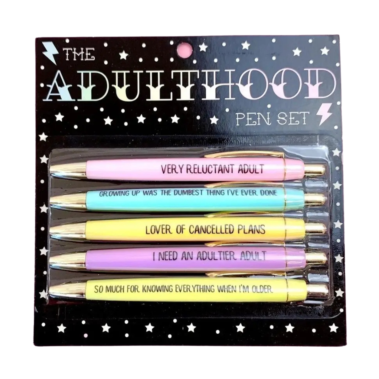 Pen Set - Adulthood - Set of 5